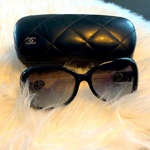 Chanel sunglasses with case